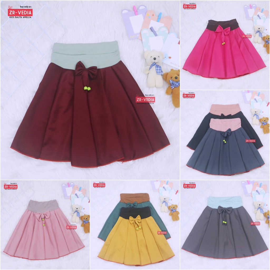 Rok Pita Bianca uk. 4-5 Tahun / Rok Motif Anak Perempuan Cewek Murah Skirt Pendek Motif Lucu Grosir