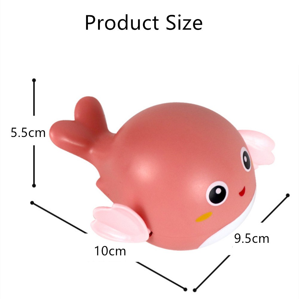 LAKOE  Mainan Mandi Anak Bayi Bentuk dalfin / bath toy bayi-8