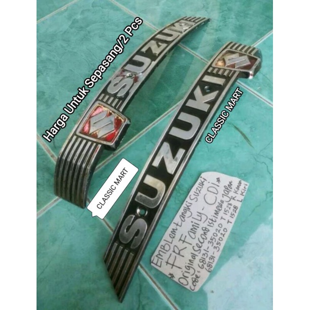 EMBLEM TANGKI SUZUKI FR FR80 FR CDI FR FAMILY ORIGINAL