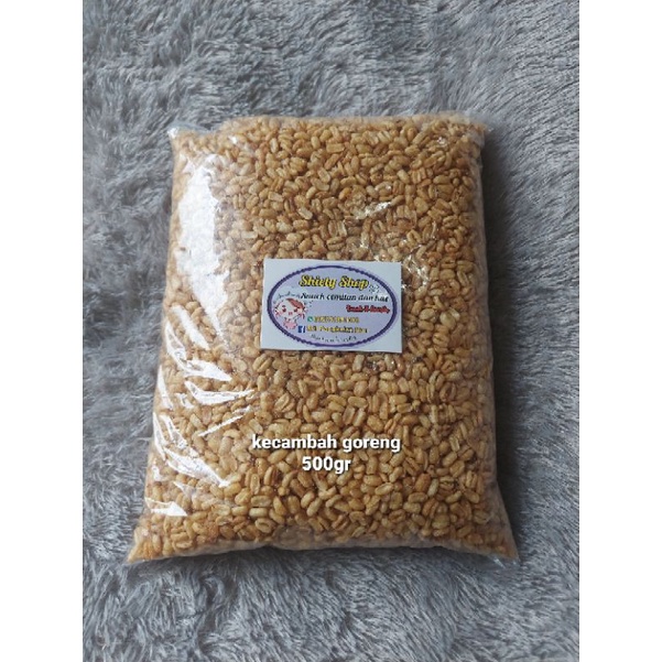 

(500gr) kecambah goreng homemade / biji kacang hijau / jajanan / cemilan