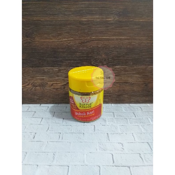 Koepoe Bubuk Kari 25gr /Curry Seasoning