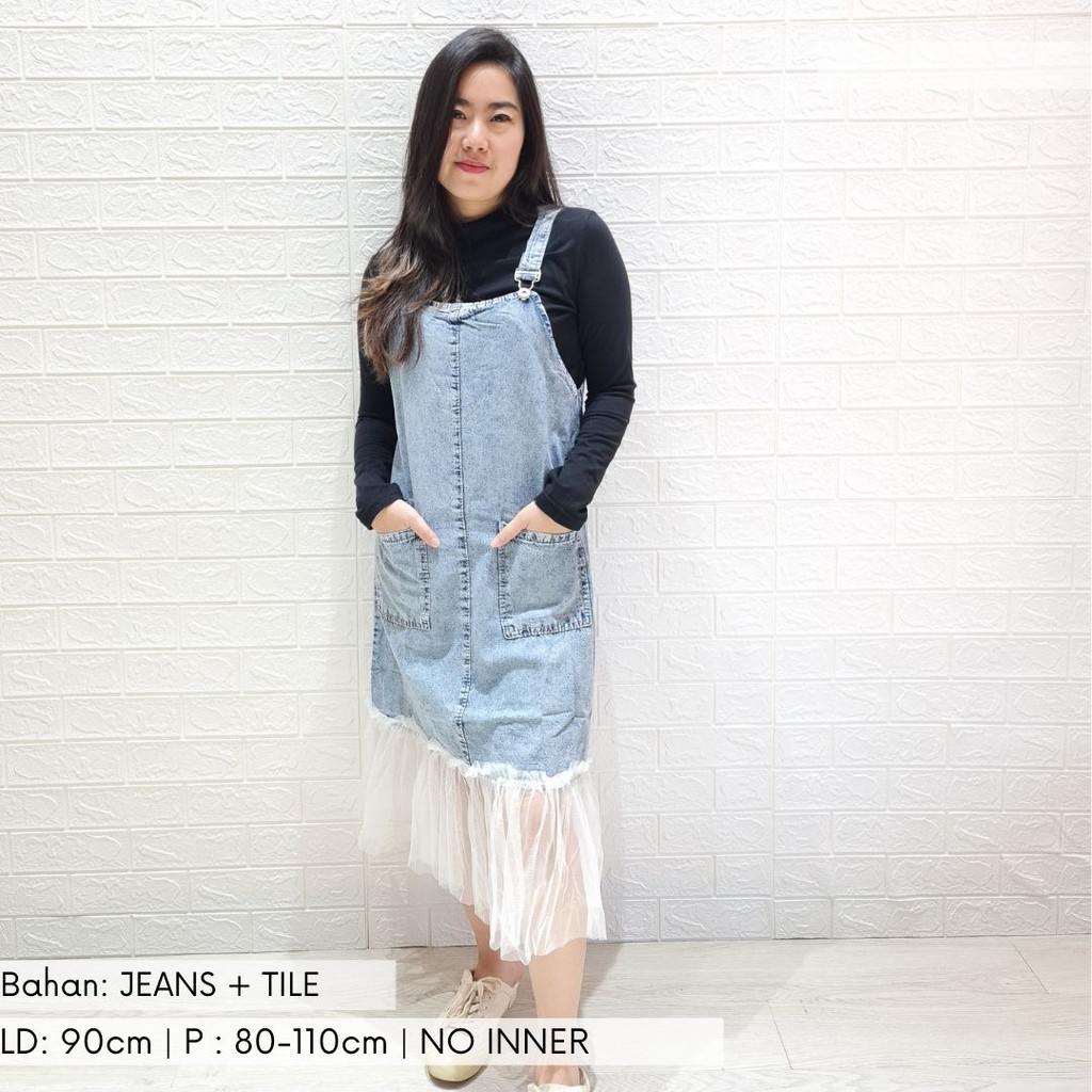 2899 pomi tile jeans dress