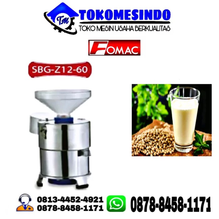 mesin susu kacang kedelai SBGZ1260 fomac mesin susu kedelai PD1390