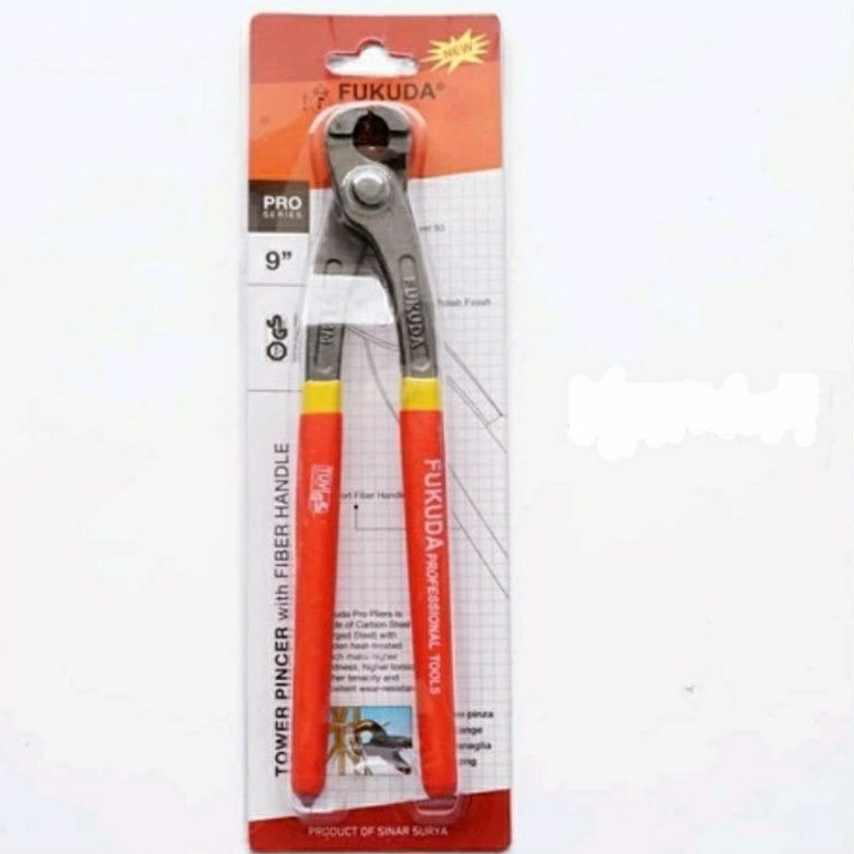 Tang Kakaktua Tower Pincer Gegep Catut Fukuda 9" Professional Tools