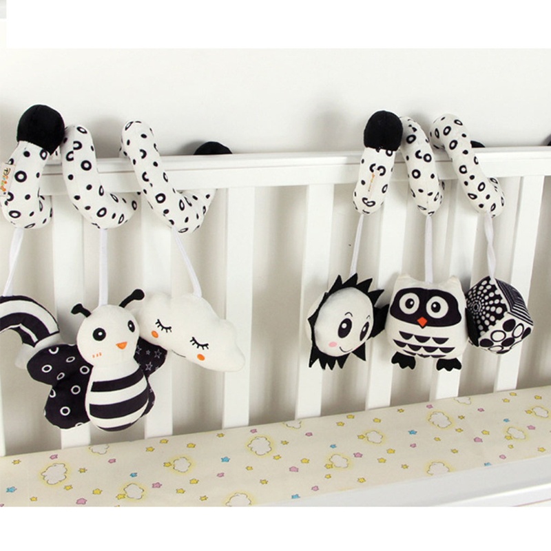 Mary Musical Baby Rattle Toy Bed Stroller Plush Rattle Untuk Boneka Bayi Mobil Untuk Kursi Mainan Bayi Teether Montessori Crib Dec