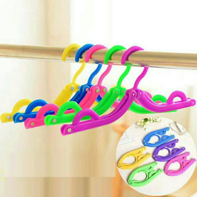 Hanger Lipat Portable / Gantungan Baju Lipat Super Praktis