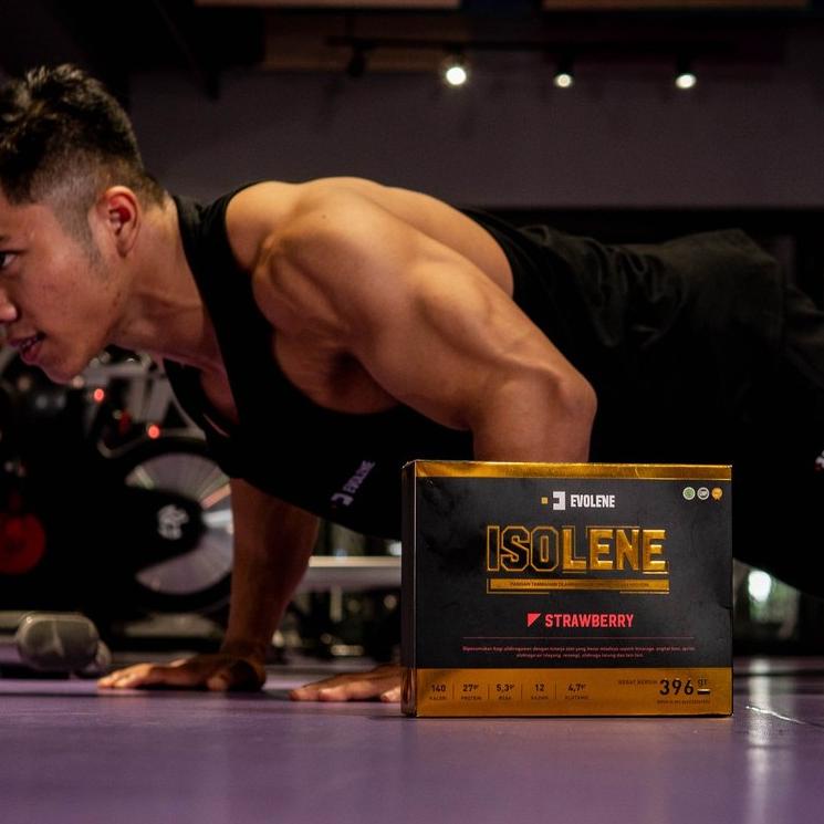 

Best Seller|LR13|Evolene Isolene Strawberry 396gr/12 Sachet Kualitas Premium - Suplemen fitness pembentuk Otot - Defisit kalori - Susu Protein - Suplemen Fitness - Minuman Protein - Suplemen Workout - Whey protein isolate