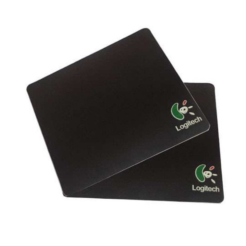 Mousepad Hitam Polos Standard Anti Slip Alas Mouse Murah Laptop Pad PC