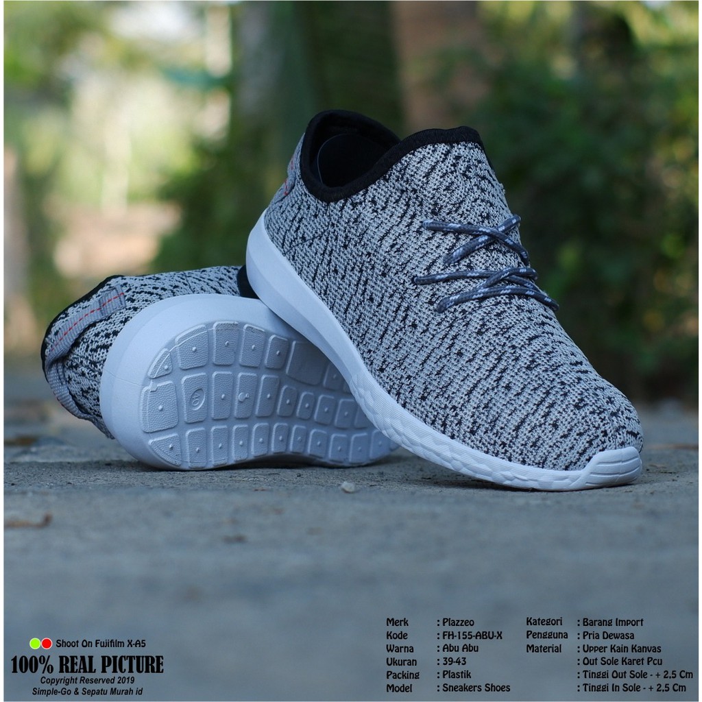 SEPATU SNEAKERS PRIA DEWASA IMPORT FH 155 39-43