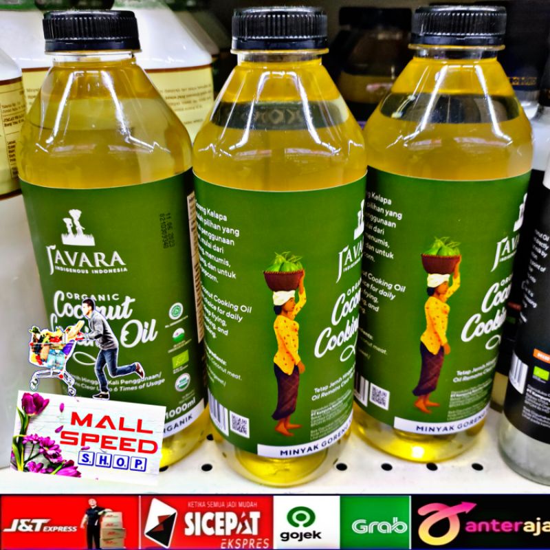 

javara coconut cooking oil minyak goreng 1L