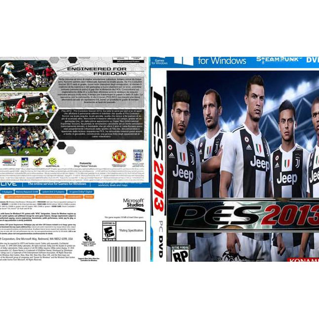 Pes 2013 Plus Update 2017/2018 Patch 3 PC Laptop termurah 