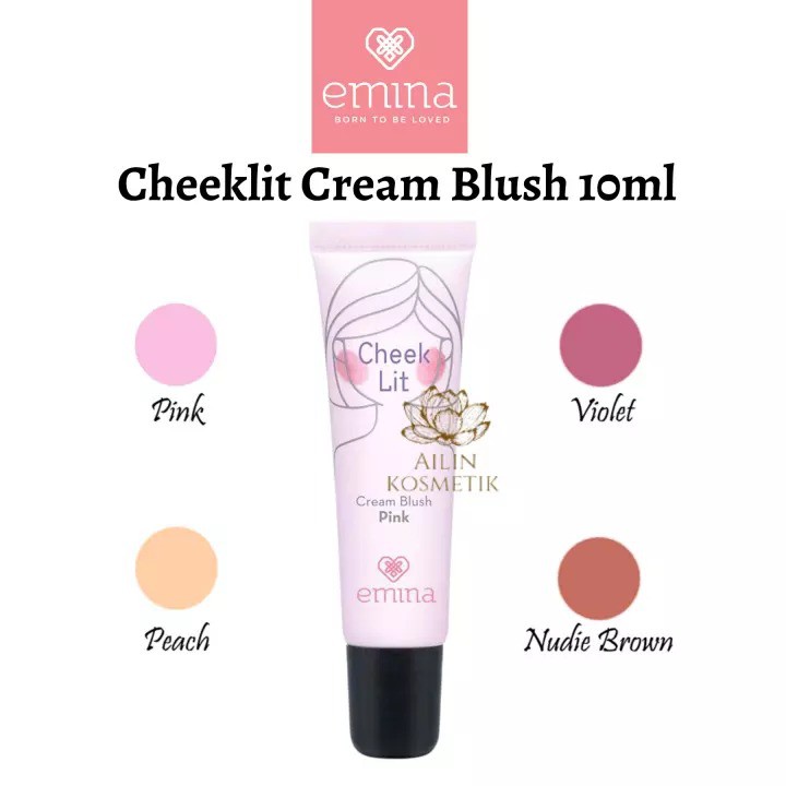 EMINA Cheek Lit Pressed Blush On / Cream / Blush Stick by AILIN