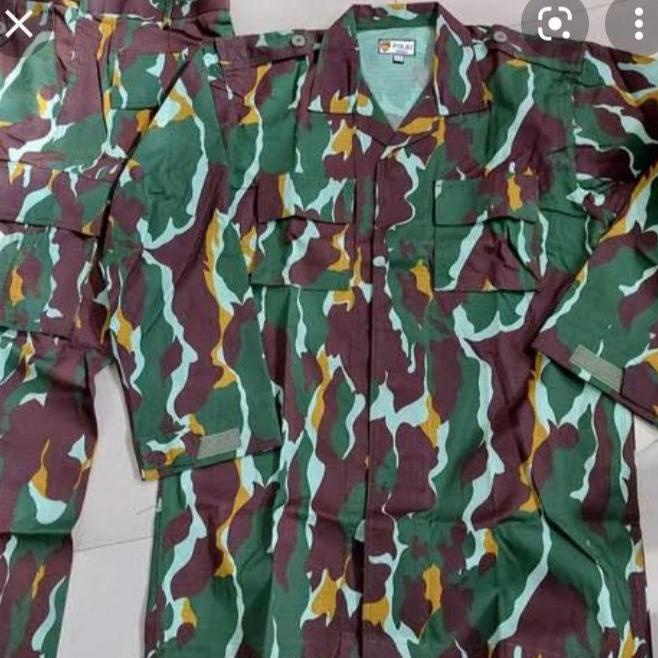 baju pdl loreng jatah Brimob kuwalitas bagus bahan seritek HEMAT
