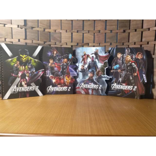 

Buku Notes Ring Avengers 2