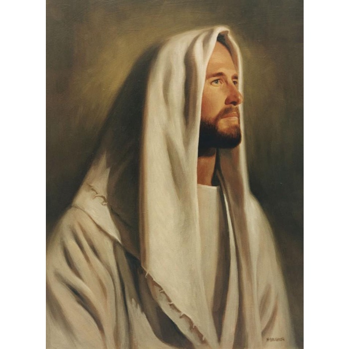 Repro Digital Wajah Yesus Kristus Tuhan Lukisan Gambar Best Seller