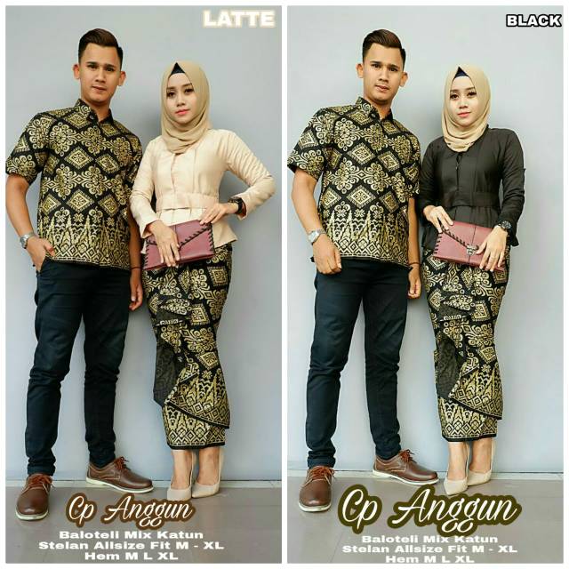 Couple ANGGUN,batik couple kekinian couple, couple kondangan, couple modis,casual couple,ootd couple