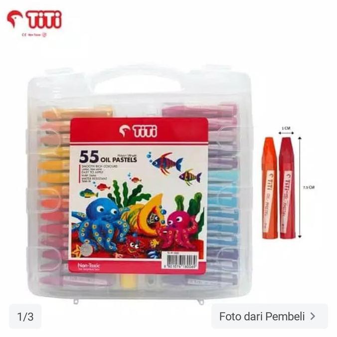 

Ready Stok! Crayon Titi 55 Murah