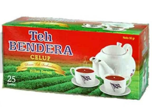 Teh Bendera Celup 25 Teabag 40gram