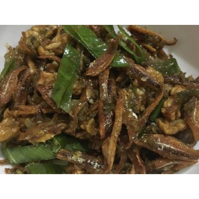 

Ikan Teri Cabe Hijau