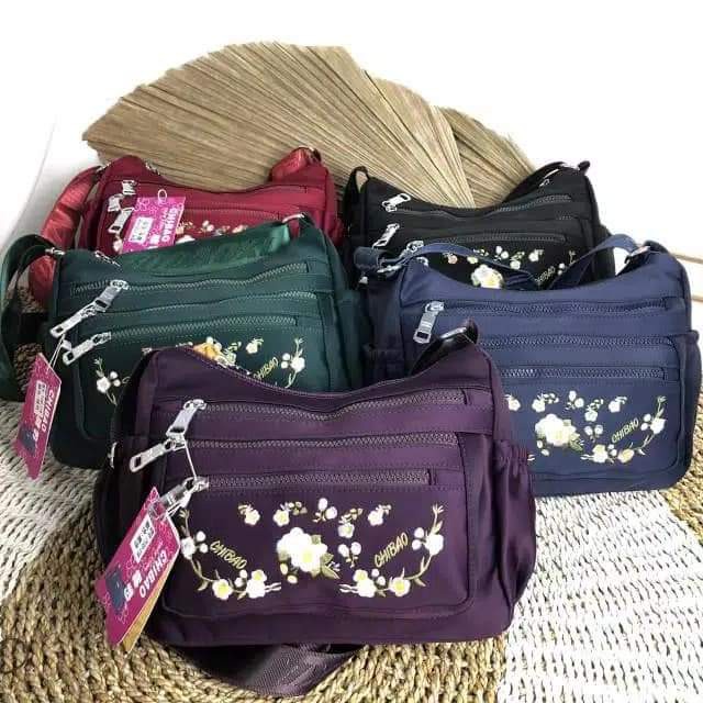 Tas Slempang Chibao 7133-11 Motif Bunga terbaru BISA BAYAR DITEMPAT!! TAS CHIBAO WANITA MURAH