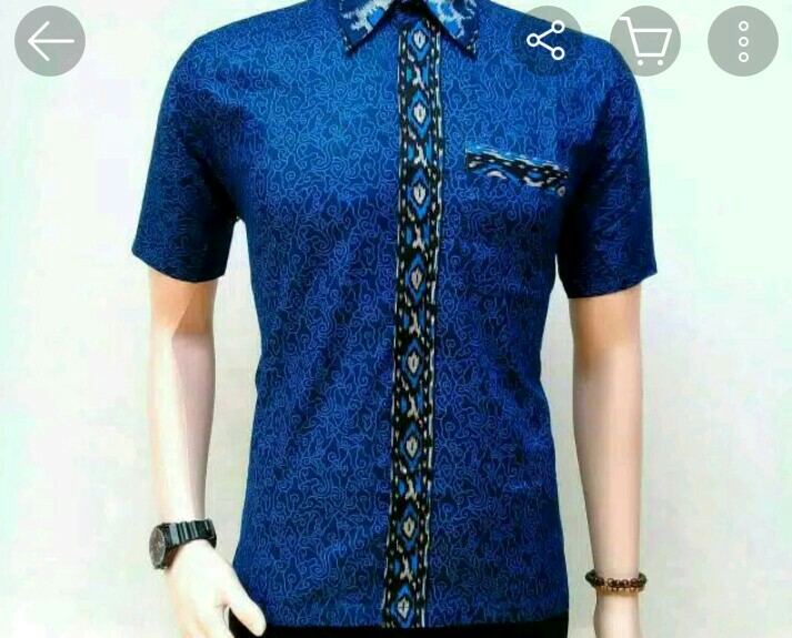 Maron Batik Hrb026 Kenongo Kemeja Tosca Pendek Pekalongan Padi M L Xl Sogan Tulis Halus Kemeja Batik