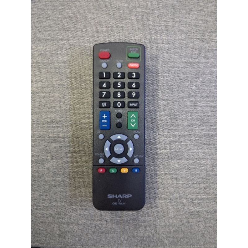 REMOT - REMOTE TV SHARP ORIGINAL 100% ASLI AQUOS LCD LED GB217WJN1