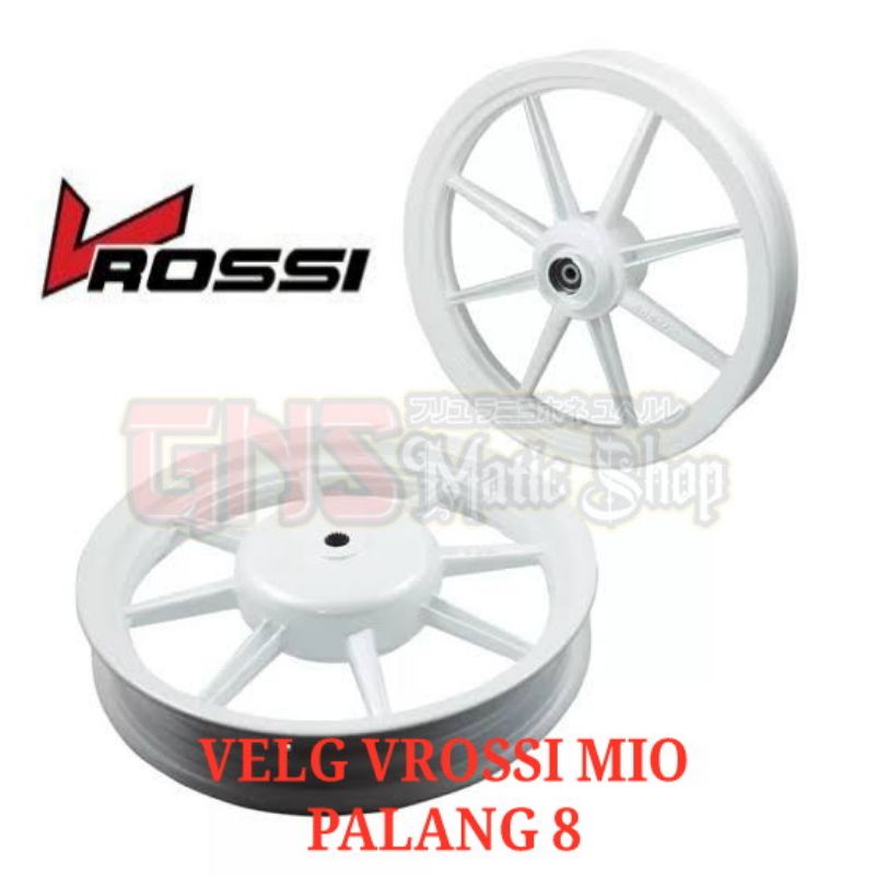 VELG VELK VROSSI PALANG 8 YAMAHA MIO MODEL RCB / VELG VROSSI YAMAHA MIO SPORTY MIO SMILE