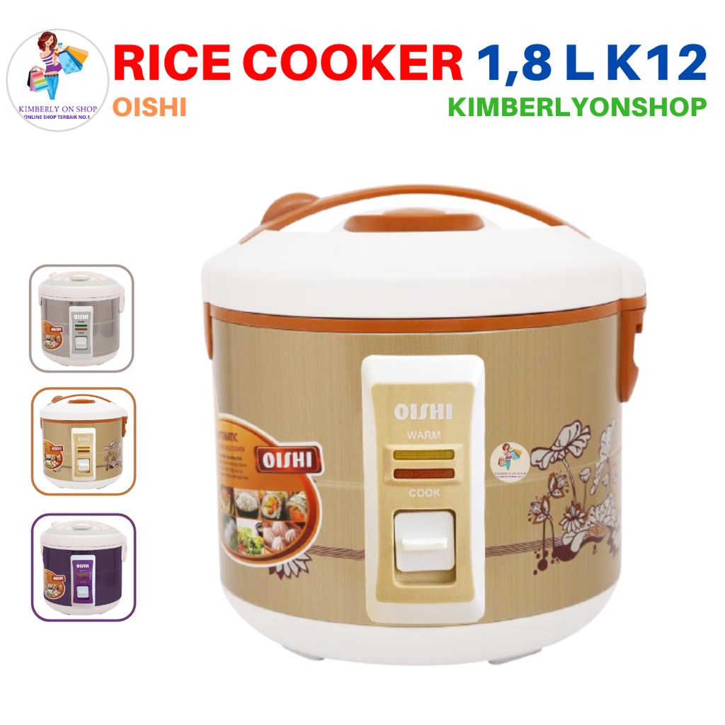 Rice Cooker Magic Com 1,8 Liter Oishi K12 Penanak Nasi