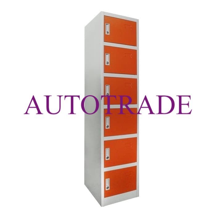 KOZURE KL-6 LEMARI LOKER KARYAWAN 6 PINTU LOCKER 6 PINTU LOKER BESI