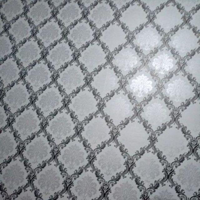 Home Wallpaper - Wallpaper Dinding Sticker Motif Batik Biru Ukuran 45cm X 10m