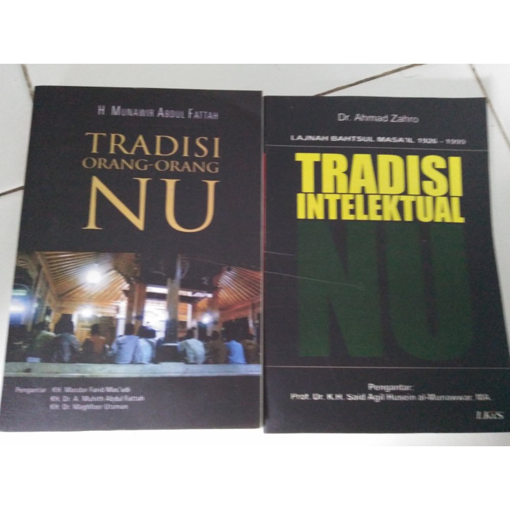 PAKET 2 BUKU TRADISI ORANG-ORANG NU & TRADISI INTELEKTUAL NU