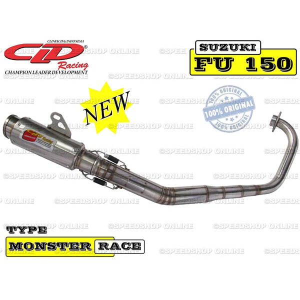 Knalpot CLD Satria FU/Raider Type Monster Race