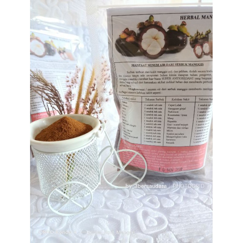 

Herbal Kulit Manggis Asli Murni 150 gram