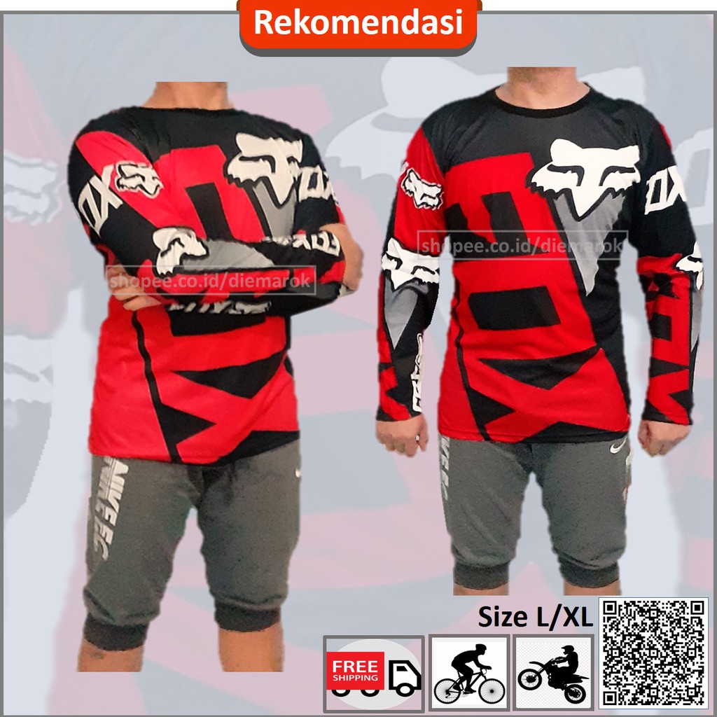  Kaos  Jersey Sepeda  MTB ONEAL Baju Sepeda  Gowes dan 