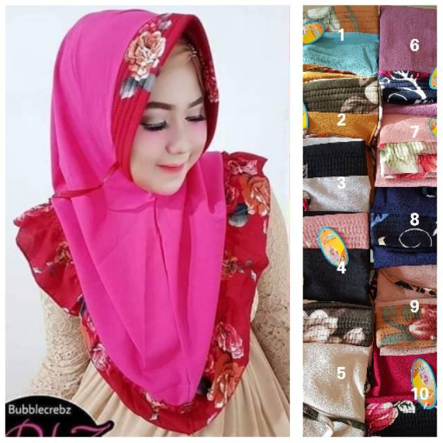 

PED MOTIF BUNGA BUBBLE