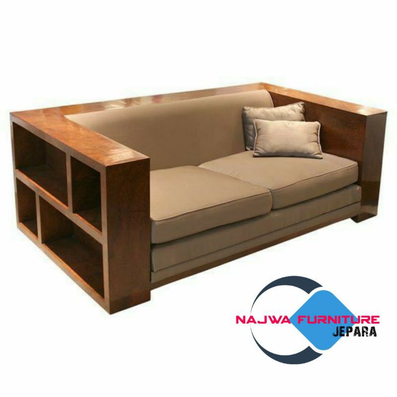 SOFA MINIMALIS 2 SEATER