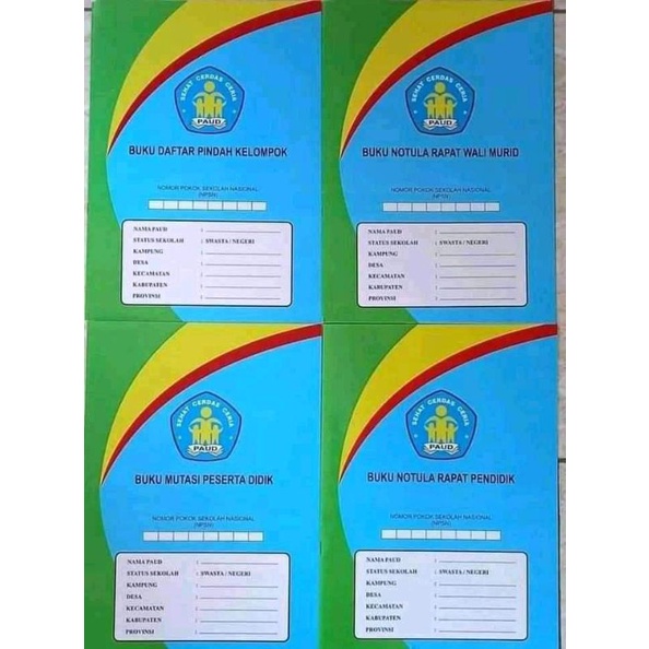 buku administrasi paud