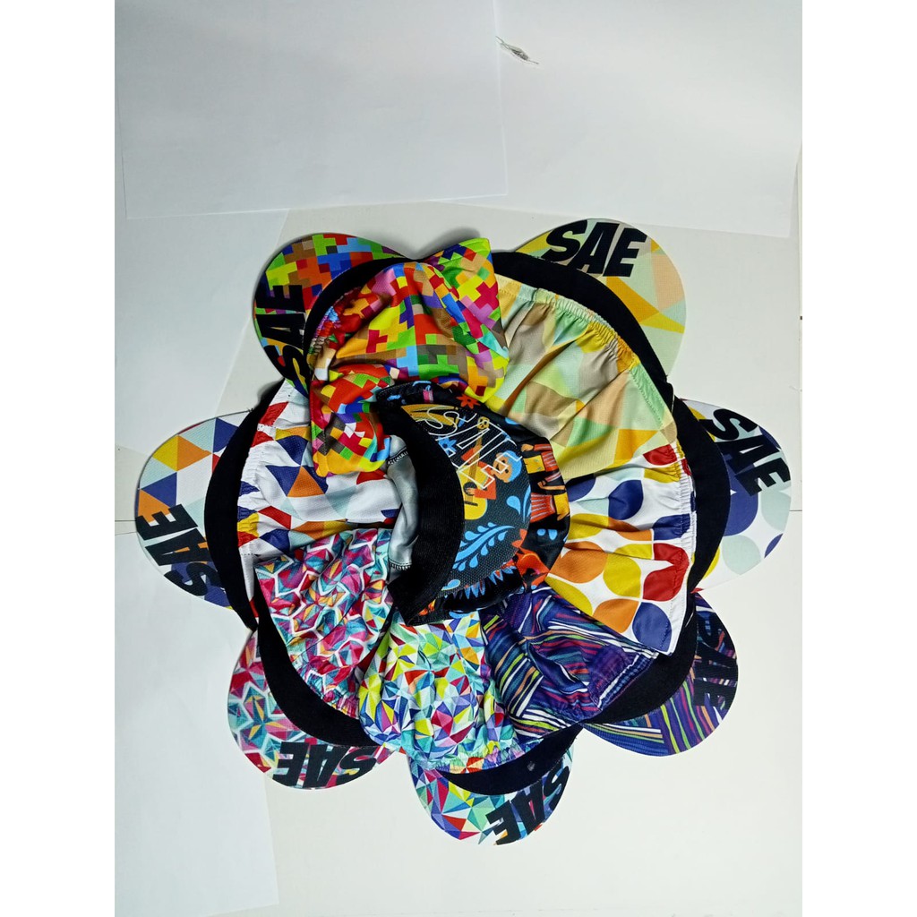 CYCLING CAPS / Running Caps / TOPI SEPEDA / topi lari SAE SERIES