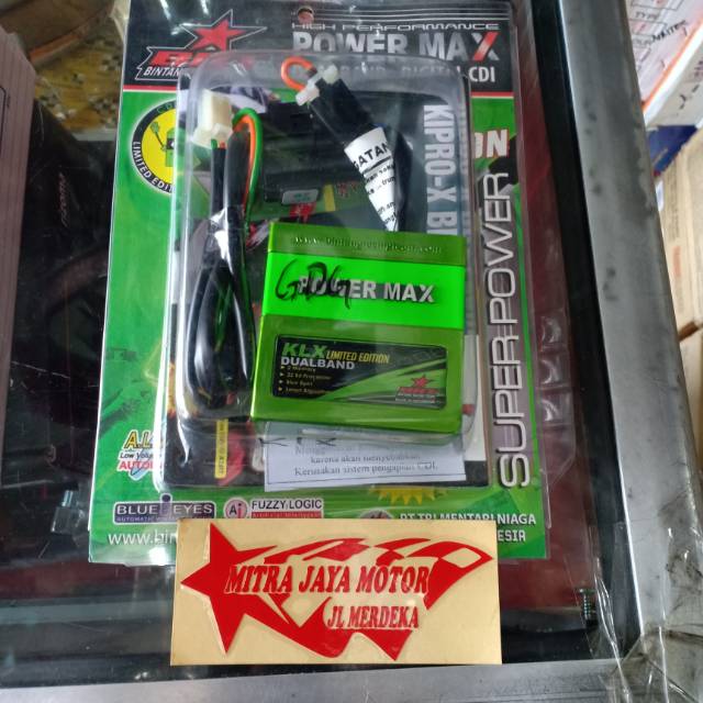 CDI BRT dual band KLX 150cc - pengapian CDI BRT dual band KLX limited edition Hijau