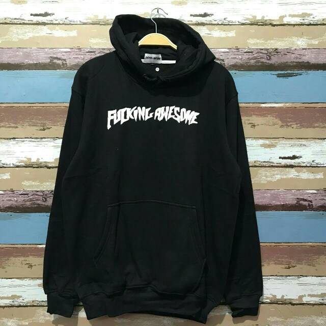 JACKET SWEATER HOODIE - FUCKING AWESOME FONT PREMIUM QUALITY