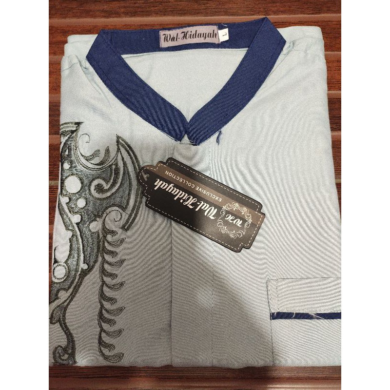 BAJU KOKO WARNA TANGAN PANJANG WARNA DAN MOTIF RANDOM