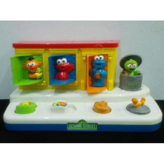 Mattel sesame street pop up toys