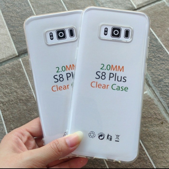 C/C- Softcase Clear Case Silikon Kondom Case Bening Casing Samsung S8 Plus