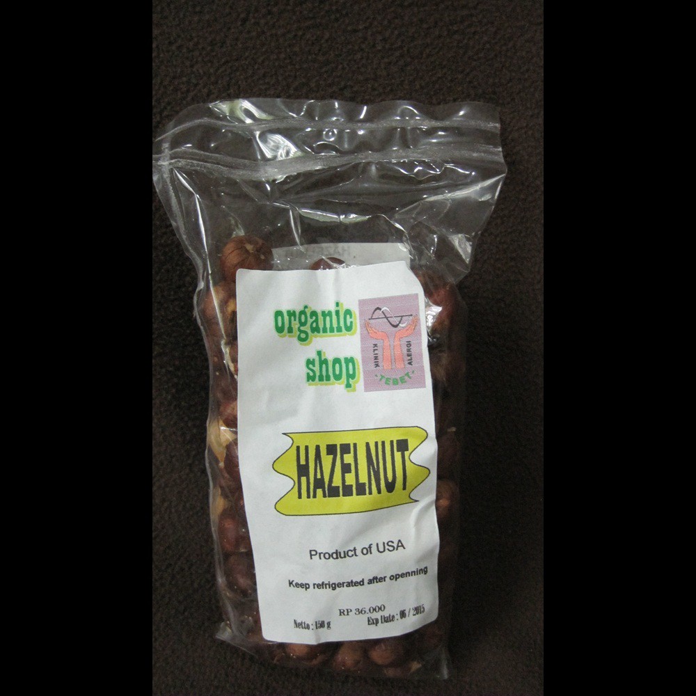 

Organic Shop - Hazelnut - 200 gr