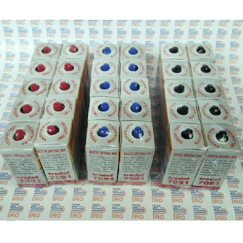 

HJK Tinta Stempel Waterproof / Tinta Permanen / Tahan Air TRODAT 7(25ml)