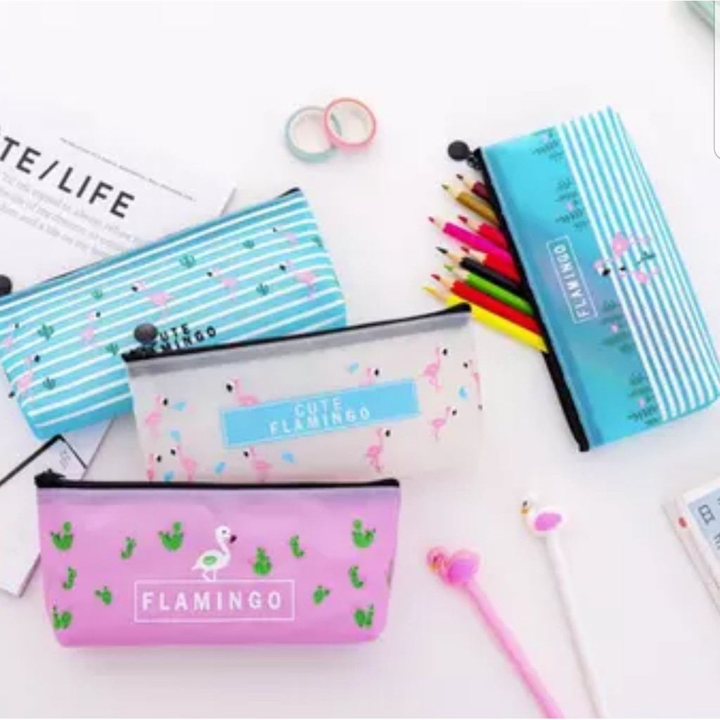 

TP0022 Tempat pensil Sparking Flamingo / Tempat kosmetik