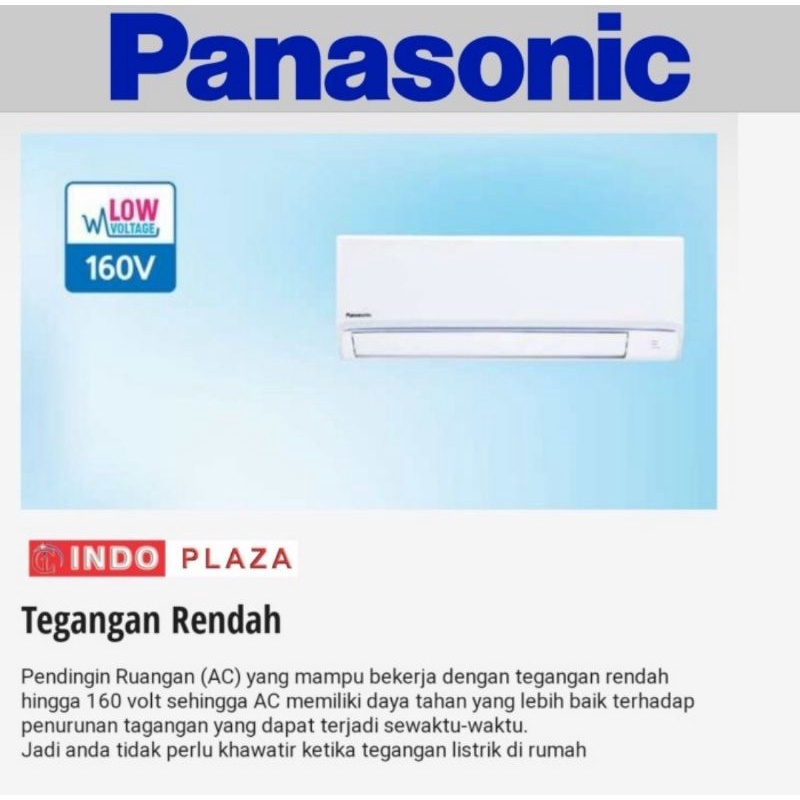 AC 1 PK LOW VOLTAGE PANASONIC SIBIRU / SI BIRU CS-LN09WKJ