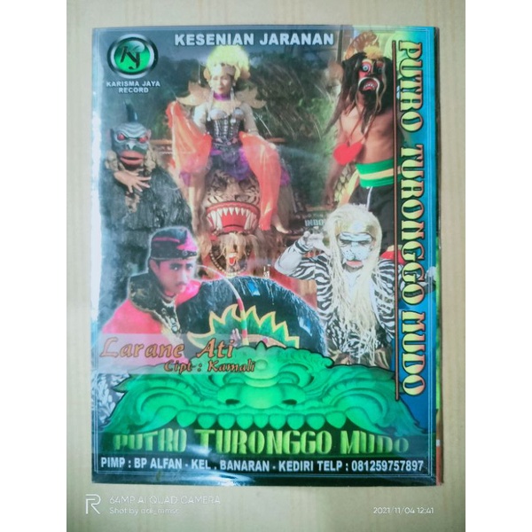 VCD original jaranan Putro Turonggo mudo