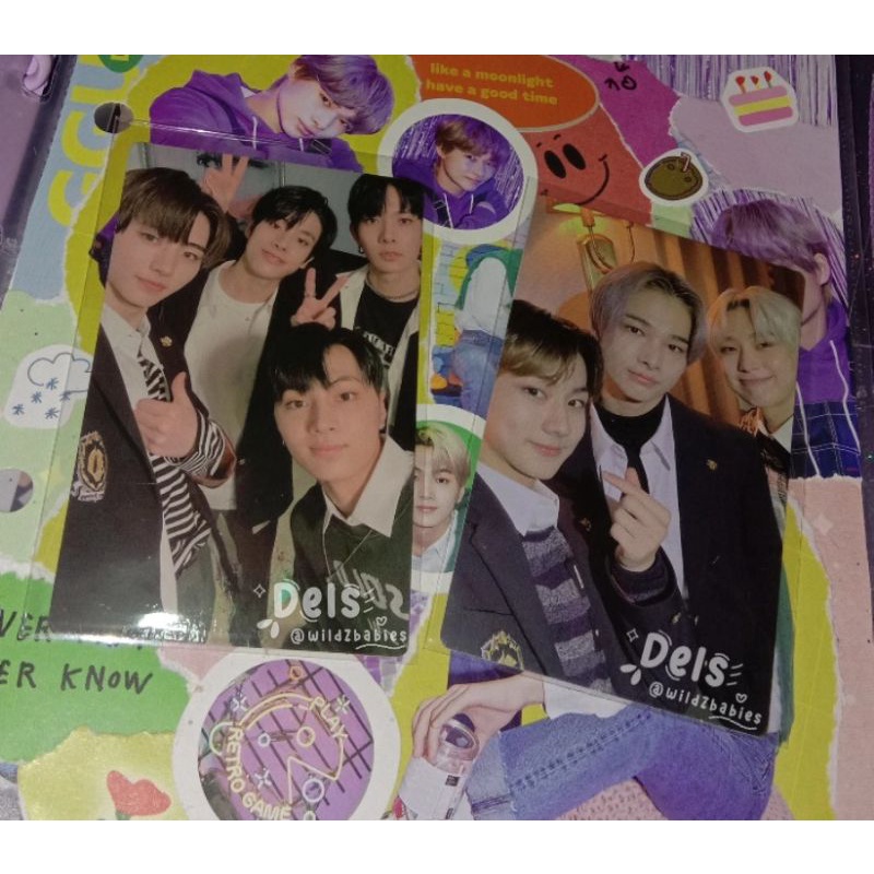 [BOOKED] Photocard benefit weverse fever enhypen maknaeline dan hyungline BDC