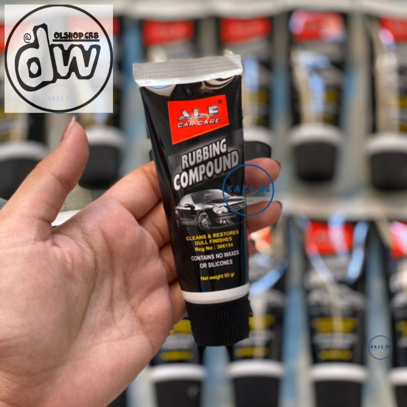 ALF RUBBING COMPOUND 50gr ORI ALFA GLOS ALFAGLOS KOMPON MOBIL MOTOR POLES PENGKILAP PENGHILANG BARET